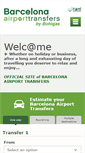 Mobile Screenshot of barcelona-airport-transfers.com